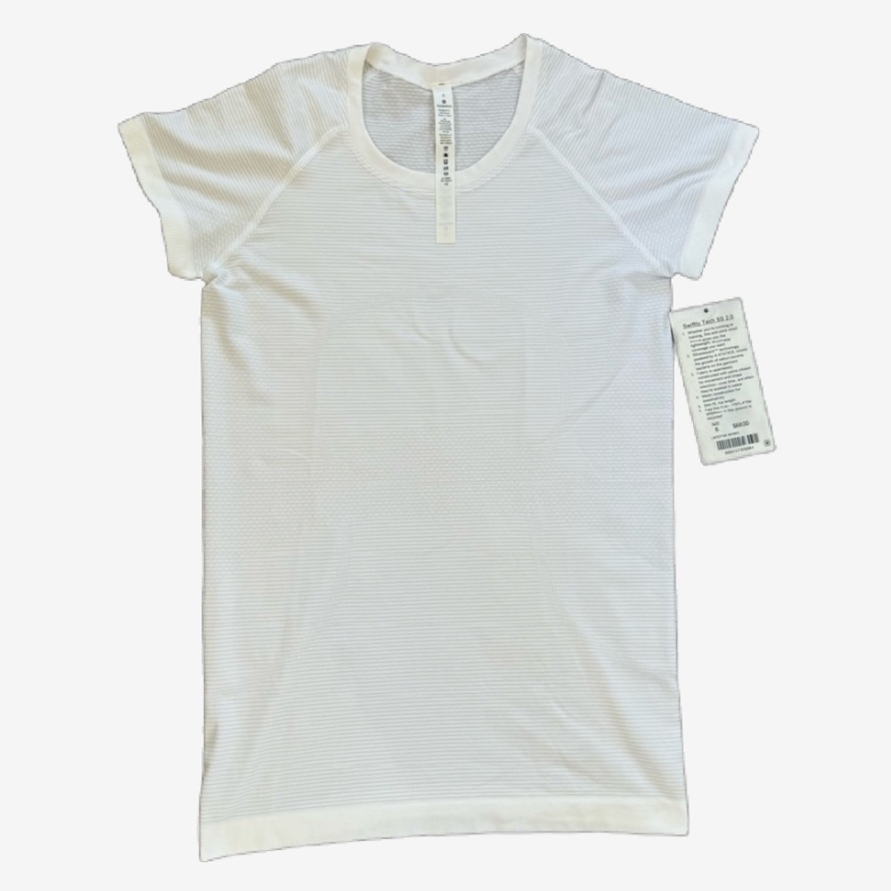 Lululemon white workout top
